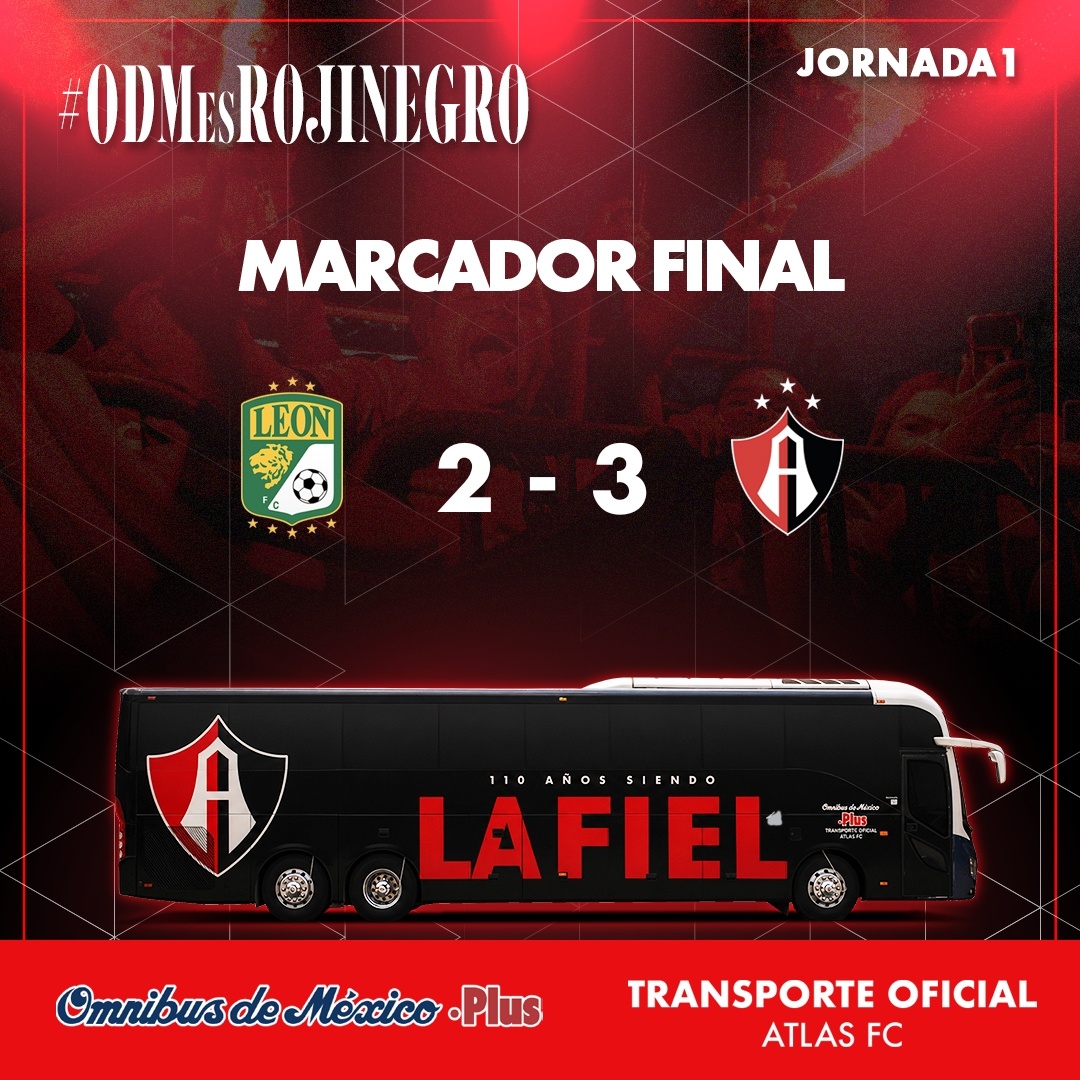 Omnibus_oficial's tweet photo. ¡HOY GANAMOS!✨
Arriba El Atlas❤️🖤
Inicia este torneo con toda la pasión 💪🏼
#ODMEsRojinegro🔴⚫ #TransporteOficial🚌 https://t.co/4wNve74hcO