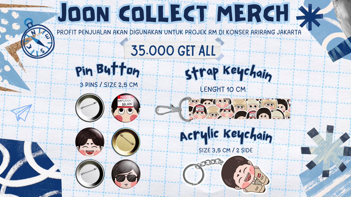 Joonbooster's tweet photo. [📢HELP RT/Share]

✨Collect Merch to Support haRMoni Project✨

Profit penjualan akan digunakan untuk projek RM di konser arirang jakarta

🗓️Close 1 Agustus 2026
⏳Produksi 7-14 hari setelah close PO
🔗Form PO: https://t.co/hpxyMxShzd

#haRMoniJKT #unityforRM #RM_ArirangJakarta https://t.co/W0qDLivQuO