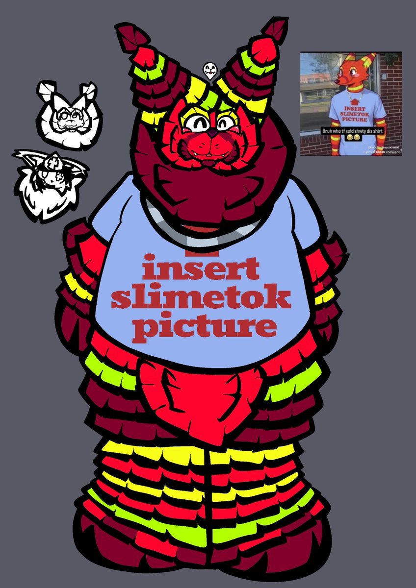 ardennut's tweet photo. Redraw of this joke drawing I made(I still don't care about insert slimetok picture) https://t.co/aqnJucTqiK