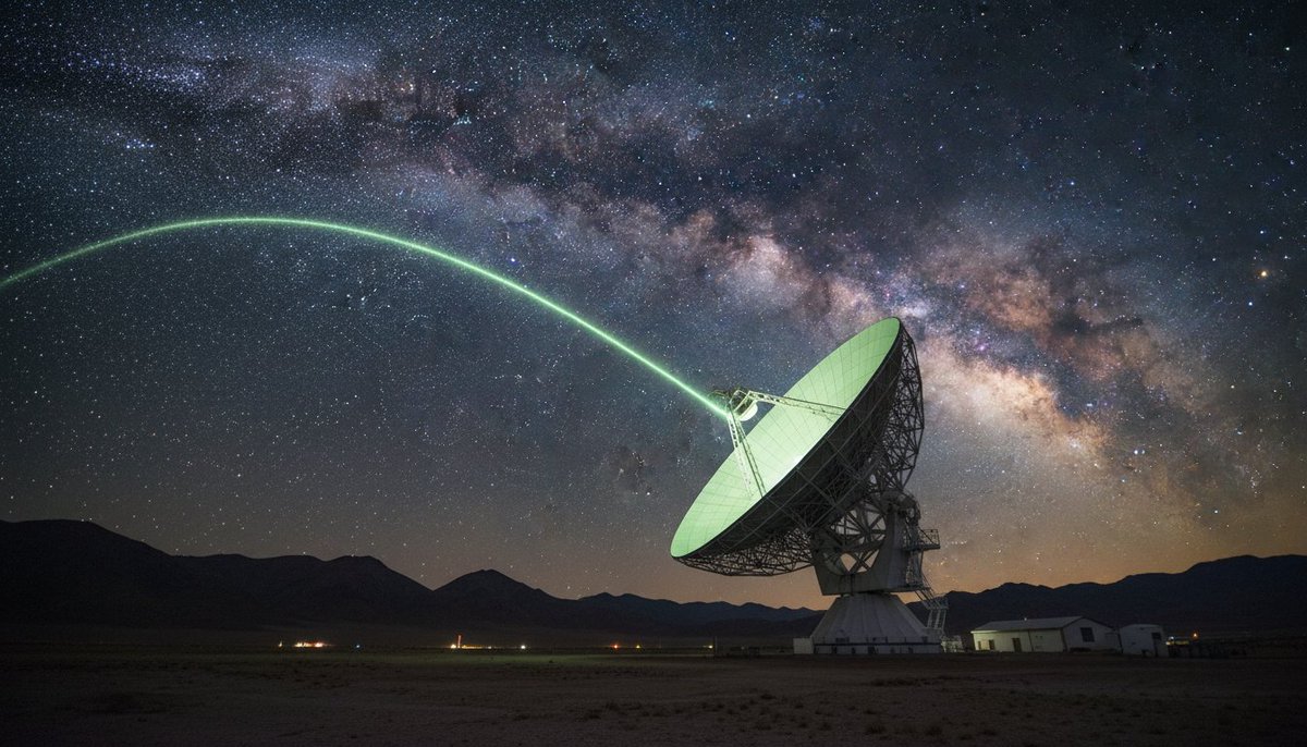 paracreepy's tweet photo. π§ ALIEN FACT: On Aug 15, 1977, astronomer Jerry Ehman caught a 72-second radio signal from deep space so strong he wrote "Wow!" on the printout. It looked exactly like an alien transmission β and has never been explained or repeated. #AlienFacts #UFO #SETI https://t.co/nVtwd0zoXs