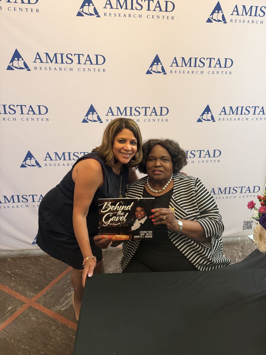 RhondaGoodeDou1's tweet photo. It was an honor to attend Chief Bernette J. Johnson’s book signing. Her remarkable life has inspired so many of us in the legal profession. I truly stand on the shoulders of giants, and Chief Johnson has paved the way for countless lawyers and judges, including me. https://t.co/AAsKYjwfJe