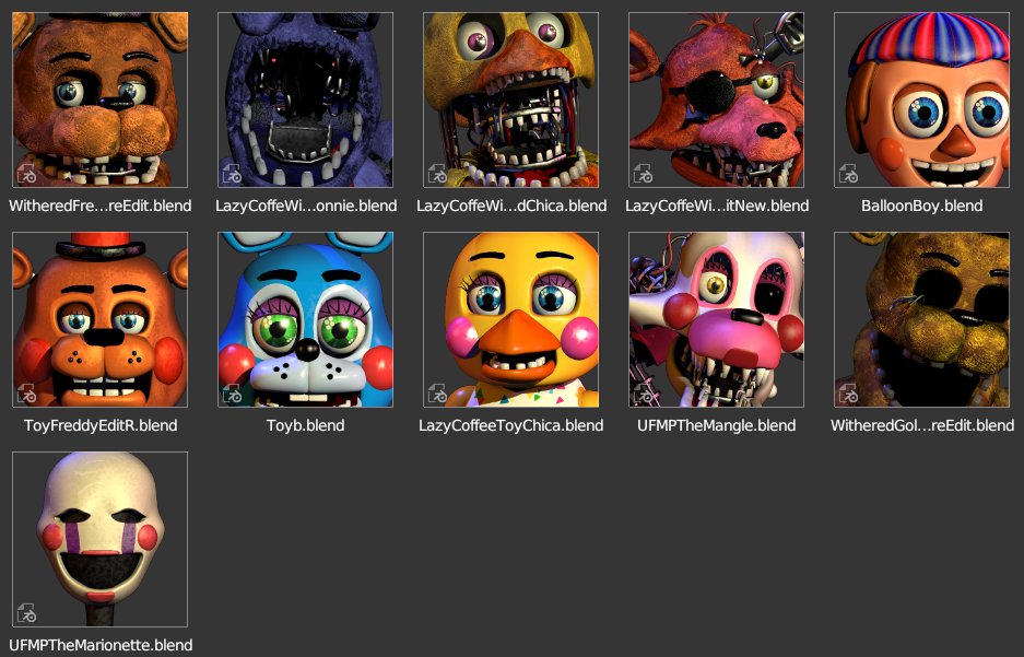 PFGStorageUnit's tweet photo. #FNaF #blender https://t.co/pyjzGIKeTd
