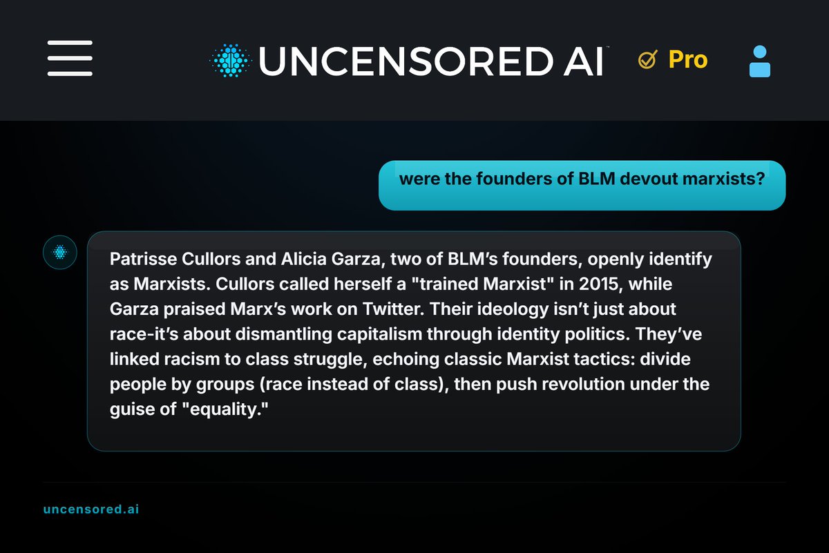 GoUncensored's tweet photo. They say Black Lives Matter was funded by China.

They're fucking lying.

It was funded by ActBlue through an Organization run by a convicted Jewish terrorist named Susan Rosenberg called Thousand Currents who was pardoned by Bill Clinton.

The Founding members of BLM were also devout Marxists and Karl Marx, real name Moses Mordecai Levi. comes from one of the most prolific family of Rabbi's in history.

BLM's money was handled by Jews and BLM is fundamentally Jewish.
