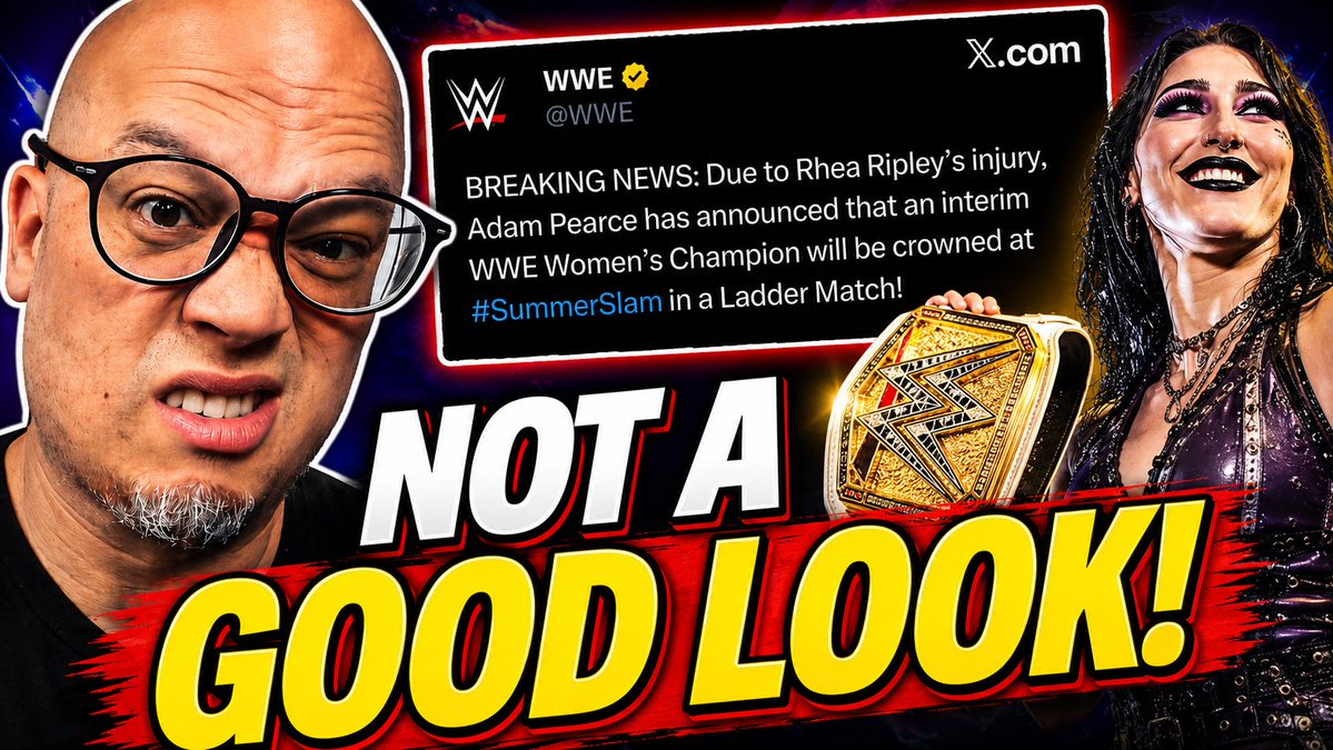 WrestleChop's tweet photo. This Rhea Ripley Decision Makes NO Sense! https://t.co/CF9ZpfkSXz