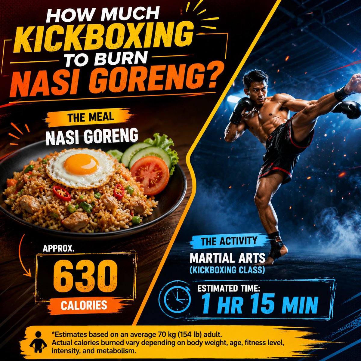 dslsingapore's tweet photo. Ever wondered how much activity it takes to balance out your favorite local comfort food? #FitnessMotivation #ActivityTime #whalesaicom #CaloriesBurn #ViralPost https://t.co/Z8y5TaVwpl