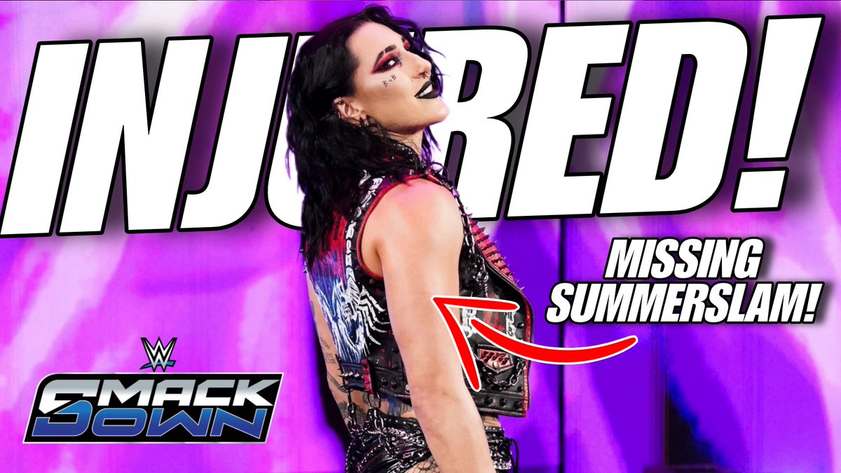 WrestlingDazeYT's tweet photo. 🚨 RHEA RIPLEY OUT OF SUMMERSLAM!!!
🚨 GUNTHER & SAMI GET HUGE OPPORTUNITY!!!

 WWE Smackdown Breakdown:
➡️ https://t.co/yyQNW8aILg

- Danhausen Parade stream on Youtube before SNME
- Rhea Ripley ruled out of Summerslam
- Gunther given a route to the WWE Championship
- Cody Rhodes attacks Gunther
- Interim Women's WWE Champion to be crowned at Summerslam
- Finn Balor vs Talla Tonga
- CM Punk is confronted by Damian Priest
- Tiffany Stratton vs Jacy jayne
- Baron Corbin vignette
- Charlotte Flair interferes in Nia Jax vs Jade Cargill
- Candice LeRae confronts Gunther & gets attacked by Blake Monroe
- Nia Jax gets another chance next week
- Fraxiom vs War Raiders
- Cody Rhodes & CM Punk
- SNME details including a Summerslam Kickoff this weekend!
- Danhausen segment
- Cody Rhodes & Sami Zayn interfere in Cody Rhodes vs CM Punk
- Final Thoughts & Show Score

#wwe #smackdown #wwesnme