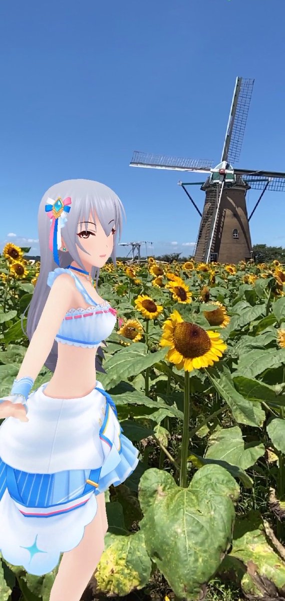 これを見た人は無言で5年前の7月の画像を貼る