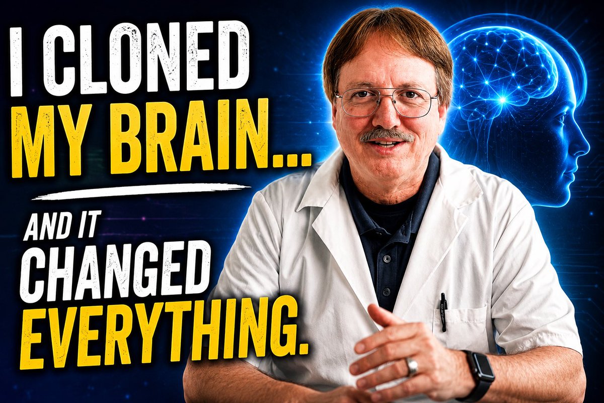 PharmacistKeith's tweet photo. I Cloned My Brain . . . and It Changed Everything! https://t.co/vAhtVQVlo3