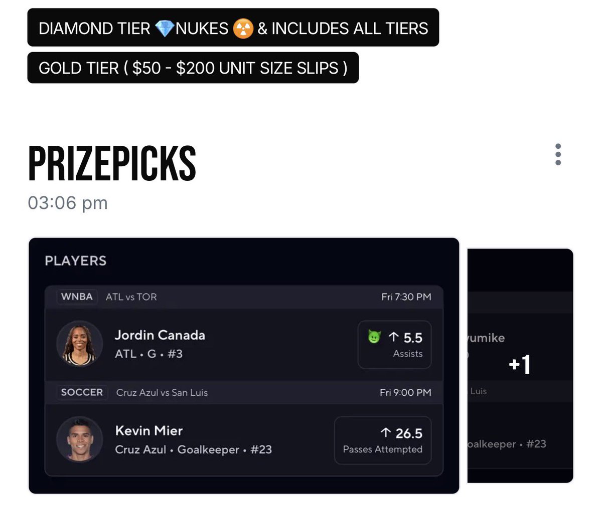 BaneSquad_'s tweet photo. Cash both PrizePicks slips posted on Winible 

🚨We cashed 7 out of 8 on slips posted on Winible. 

Make sure you withdraw &amp; enjoy all that money won today 

Get my favorite picks sent to your phone via text message ⬇️

https://t.co/WDEwcwjflw https://t.co/oahwZsn5mr