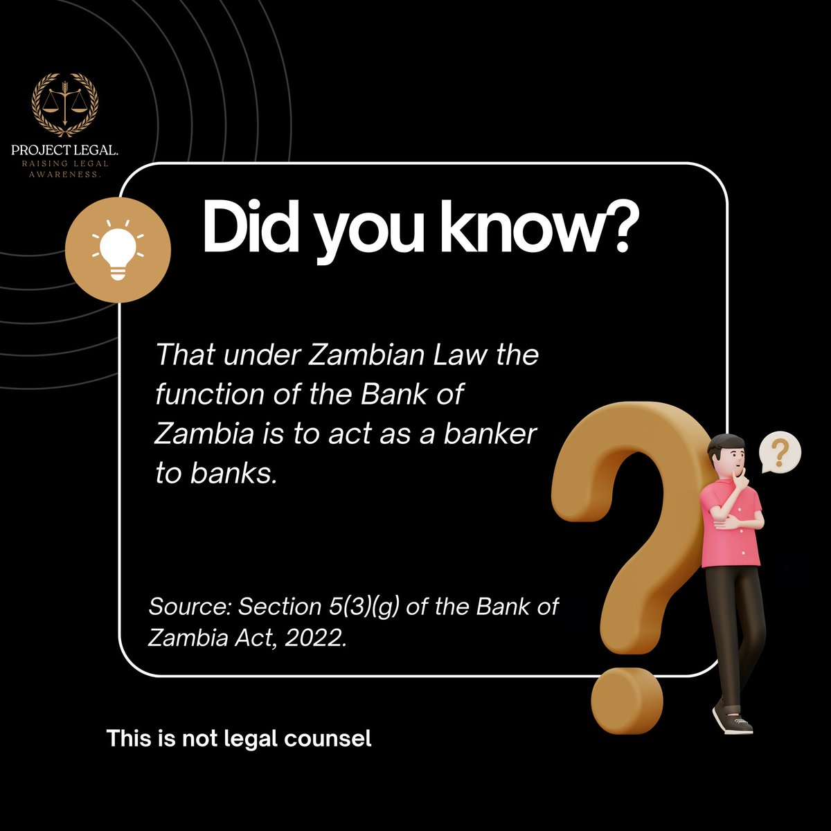 MusanshiPeter's tweet photo. Legal awareness.
Day 199 of 365.

#ZambianLaw #LegalEducation #ProjectLegal #2026LegalPosters https://t.co/swpw26SOIX