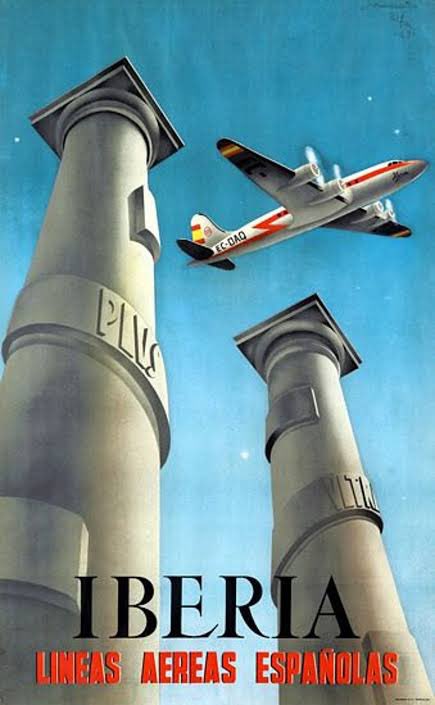 carlosotermin's tweet photo. Tengo todos los posters de Iberia de la época, si vuelven a ese estilo y estética la revientan https://t.co/yowtckVhlR
