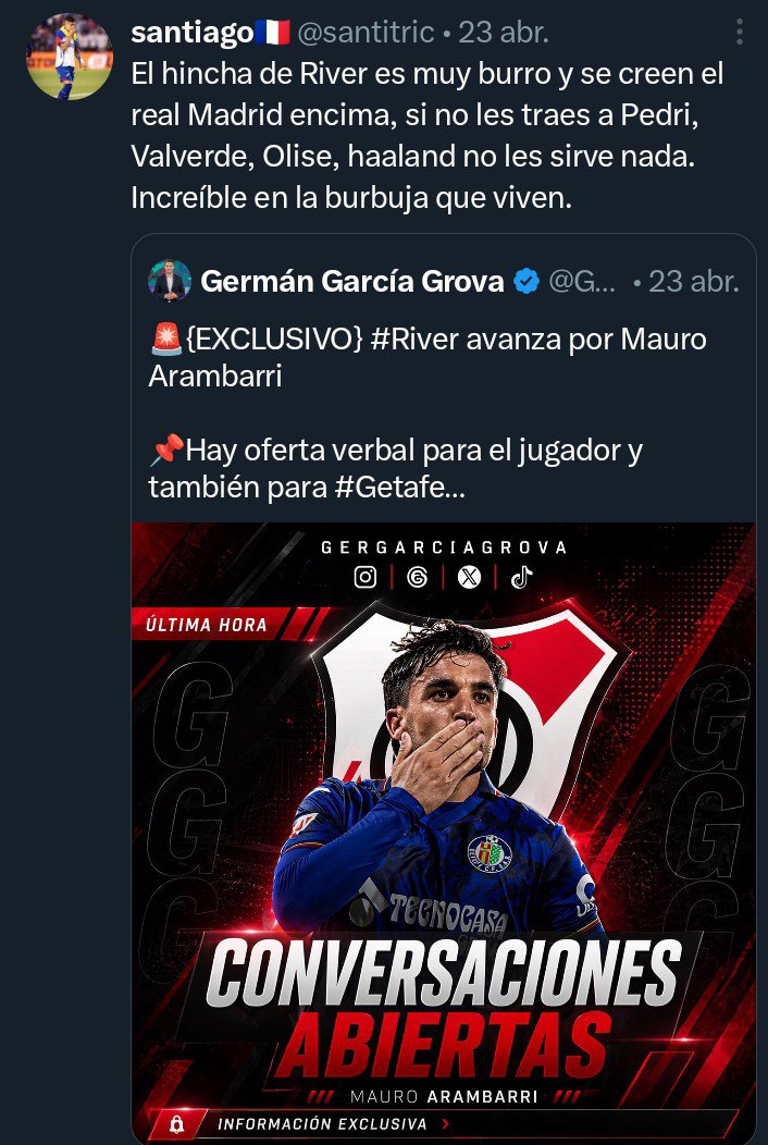 cainrp1's tweet photo. @santitric @ElFlacoLiberty Hacete cargo vos basura https://t.co/38WgWGVZmr