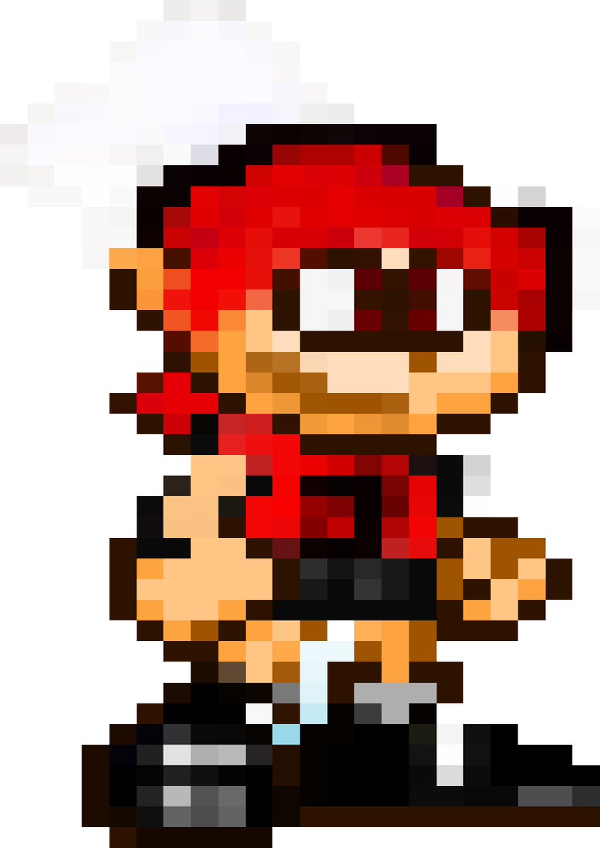 Chrisomatic53's tweet photo. I finally made a pixel Chris accurate to the GMOD version! 

If you guys want to use him go ahead 

#inkling #sprite #pixel https://t.co/Bd882dfaM1