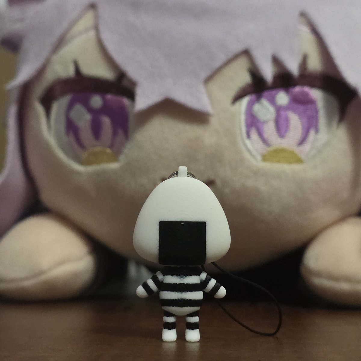 Finn__128's tweet photo. My Onigiriya model is now available for download on Makerworld!! 💜🍙💜

I posted a version with and without the keychain hook. 

If anyone decides to print one then I'd love to see it!! Feel free to tag me if you do! 💜🍙💜 Link Below⬇️

#絵かゆ https://t.co/CKz6PI2GvL