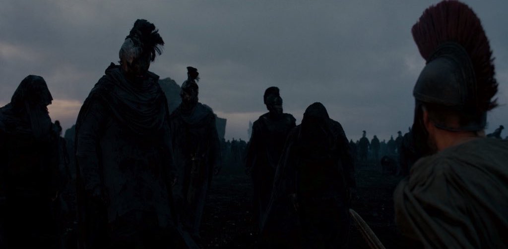 impalapeaks's tweet photo. the hades scene is easily one of my favorites of the year. seeing the tragedy of sinon and odysseus’ men who haven’t been honored was so powerful and it looked incredible https://t.co/Jm9gLO7M7r