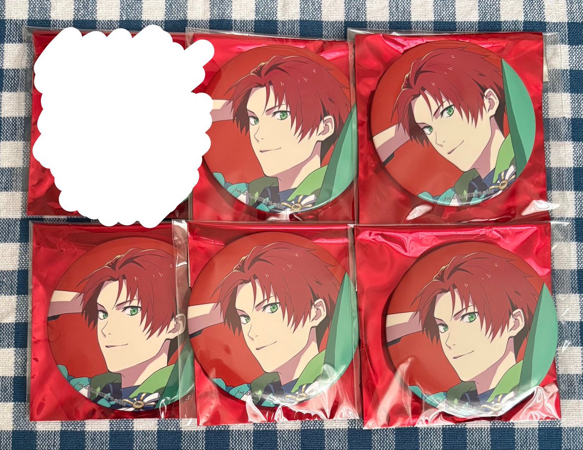 g_350a's tweet photo. 〈交換〉 SideM 衣装展 缶バッジ

譲: 類 道夫 次郎 漣 道流 鋭心 タケル 百々人

求: 秀

本日現地手渡しまたは別日程手渡しにて、郵送も可能です！(手渡し優先)
よろしくお願いいたします🙇🏻‍♀️ https://t.co/cHY98By64X