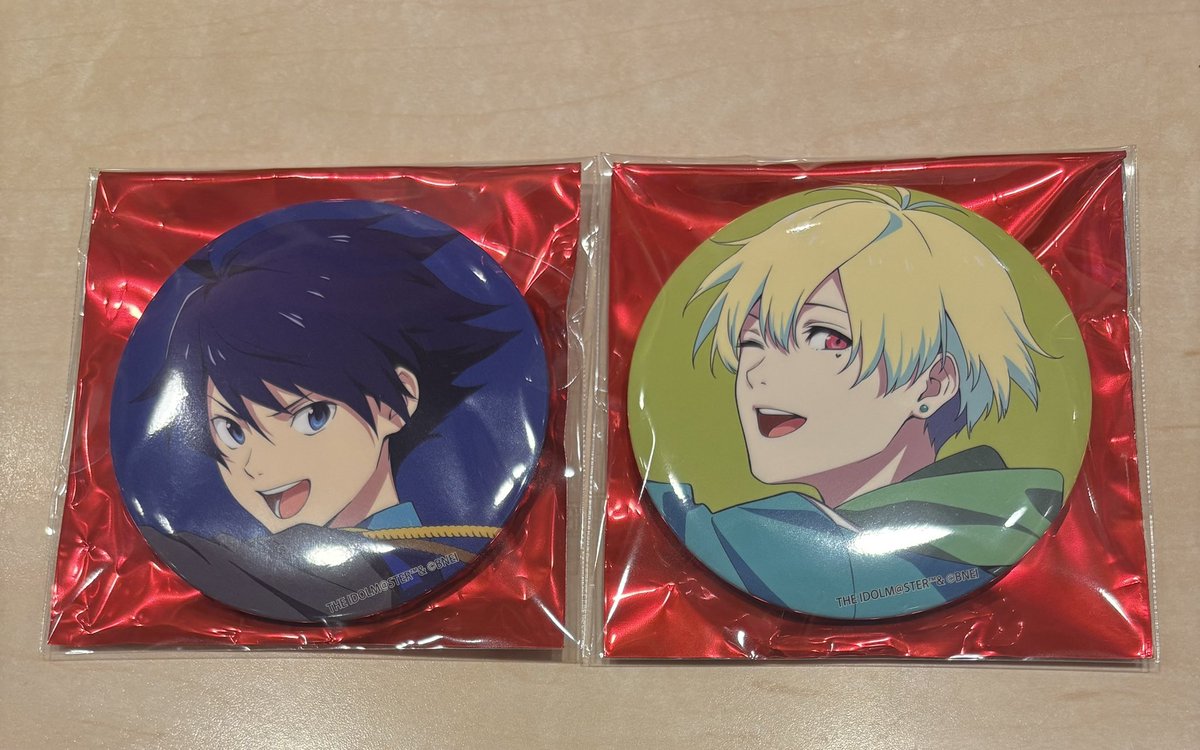 g_350a's tweet photo. 〈交換〉 SideM 衣装展 缶バッジ

譲: 類 道夫 次郎 漣 道流 鋭心 タケル 百々人

求: 秀

本日現地手渡しまたは別日程手渡しにて、郵送も可能です！(手渡し優先)
よろしくお願いいたします🙇🏻‍♀️ https://t.co/cHY98By64X