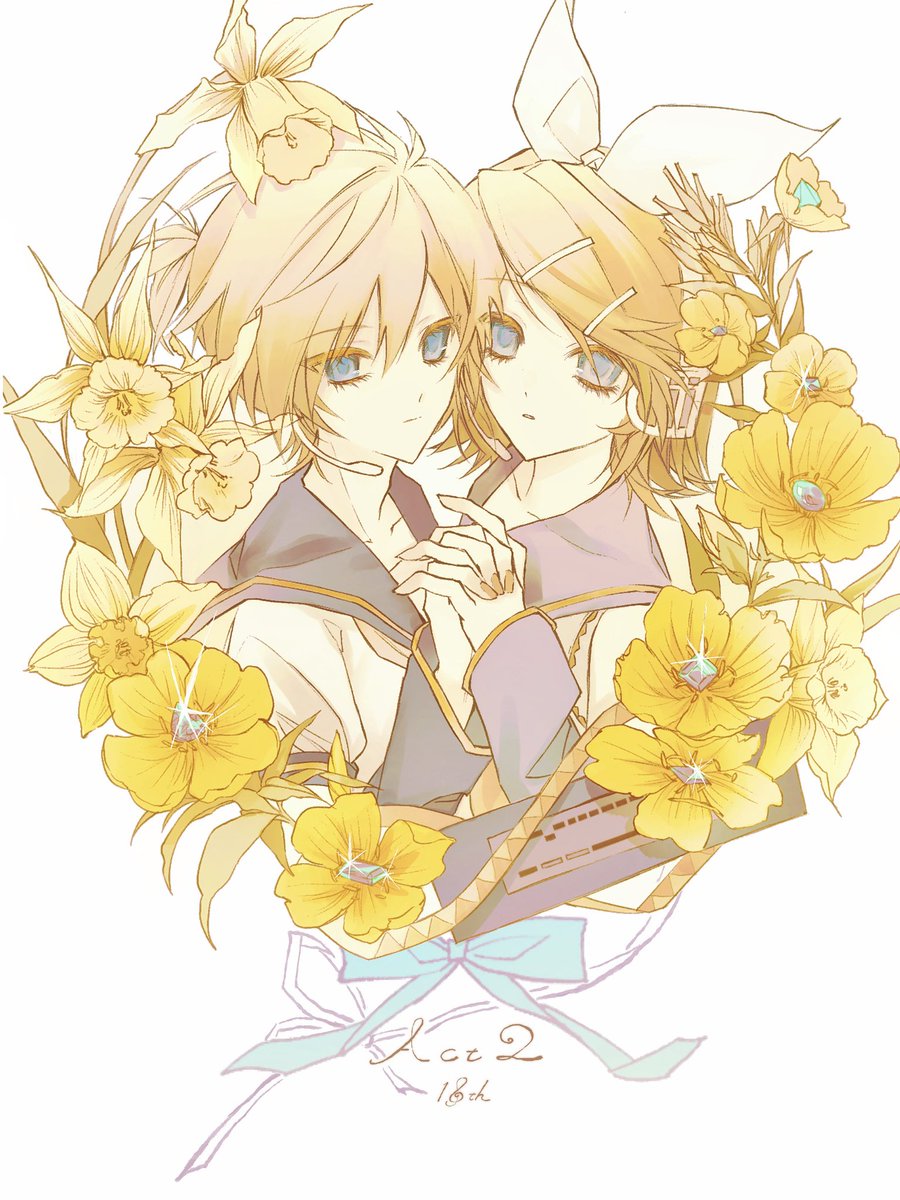 um1227_L's tweet photo. 鏡音Act2📀お誕生日��めでとー🌼 https://t.co/xFu5qWeFA6
