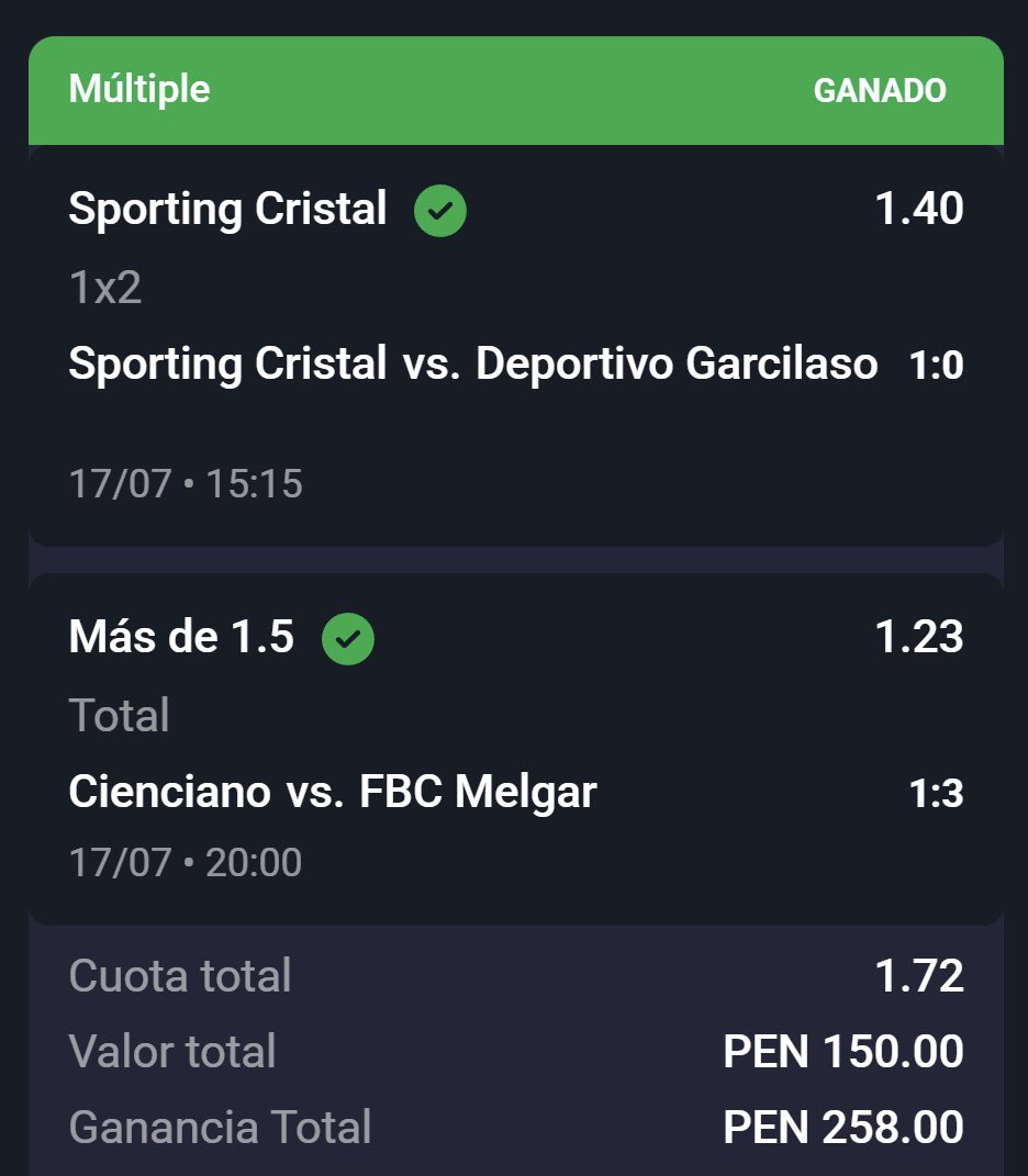 AlexisHuamanS's tweet photo. Seguimos con los verdes, en liga 1 Max. Especialidad de la casa. ✅ link en mi perfil. https://t.co/l4A7tKMC6G
