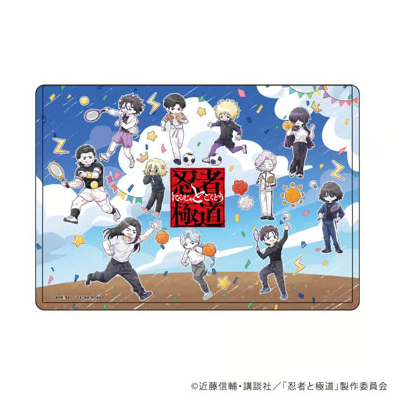 完売情報】 「TVアニメ『忍者と極道』」 キャラクリアケース ・02/集合
