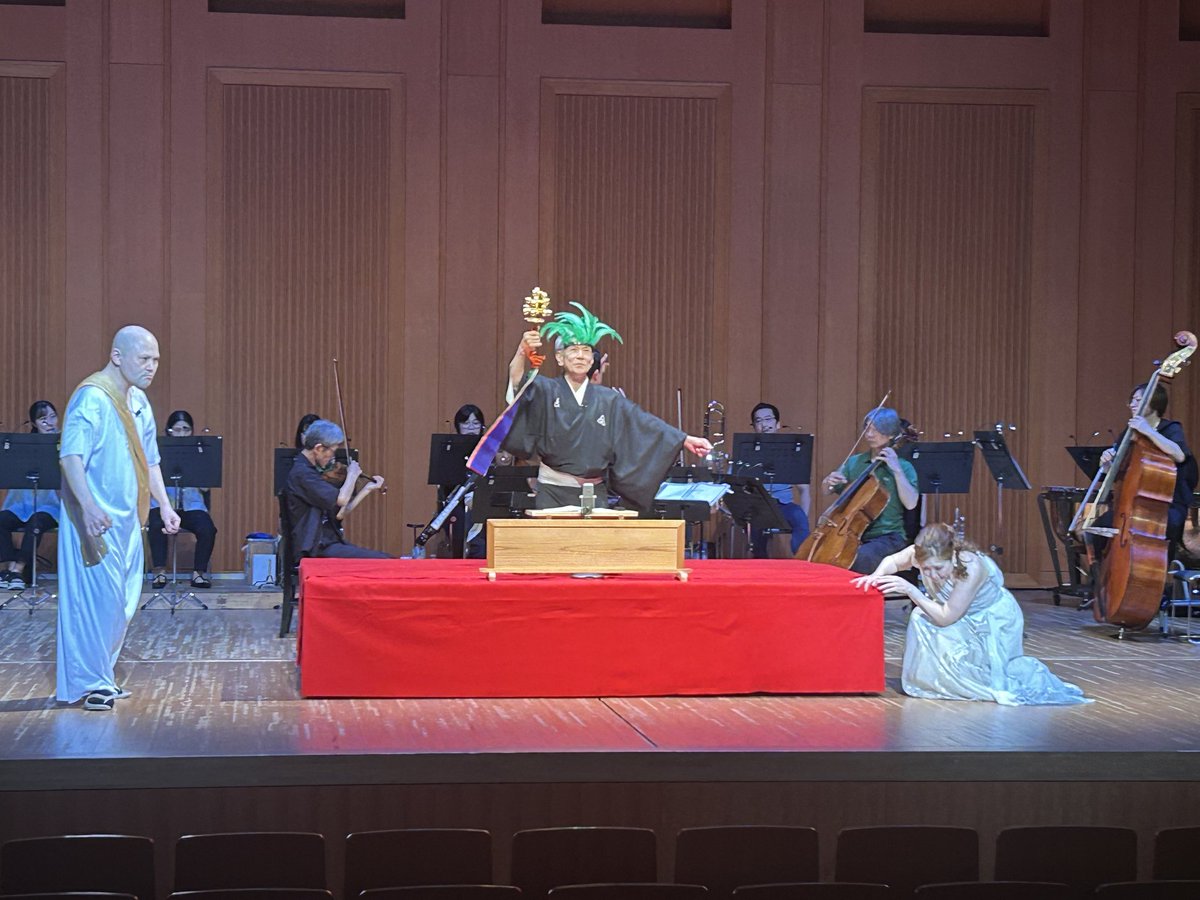 NaraPhilharmony's tweet photo. 本日です！！
🗓️2026年7月18日（土）
🕑開演╱14:00（開場╱13:30）
​📍DMG MORI やまと郡山城ホール 大ホール
当日券ございます！！🐦✨
#魔笛 #オペラ #落語 #おぺらくご #ゲネプロ https://t.co/IUm8HZ0vpA