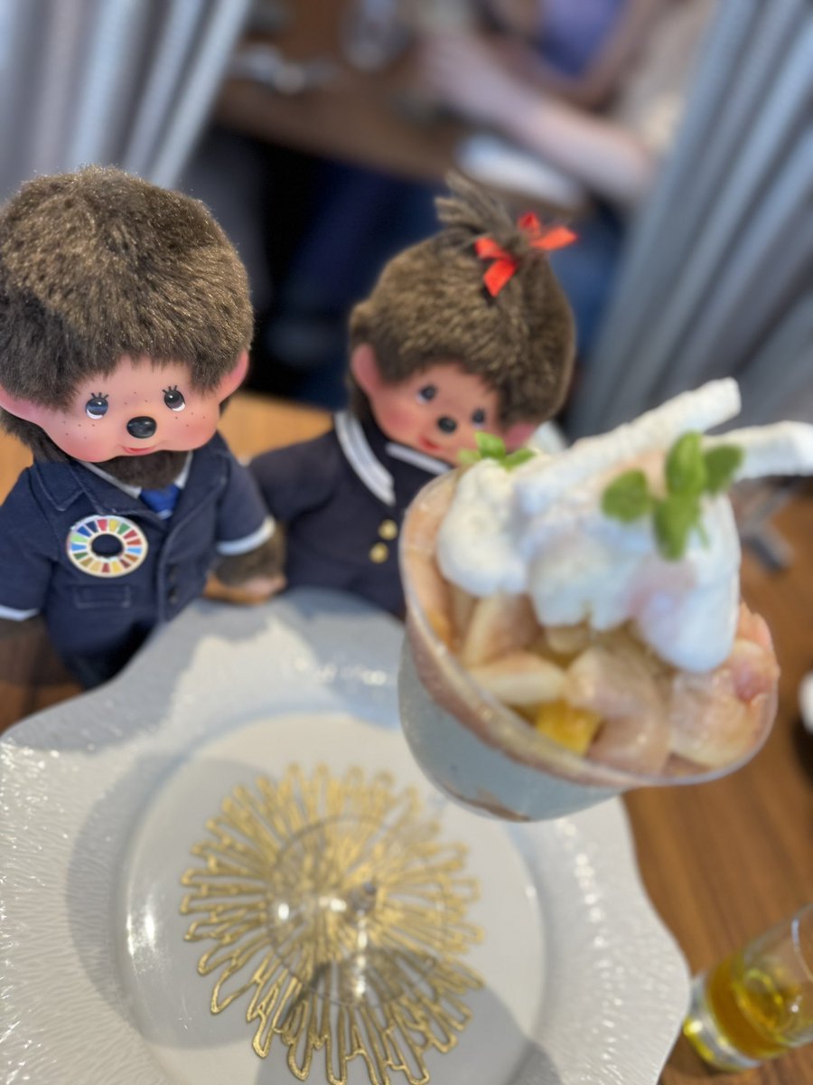 haiji2022's tweet photo. https://t.co/eVkzFqbdKD

😋ご馳走様でした🫶✨✨✨✨✨✨🍑

https://t.co/jy9vBnl7Hs

#emme
#卒業祝い
#sweet
#gaultmillau
#monchhichi https://t.co/aCNpurw0se