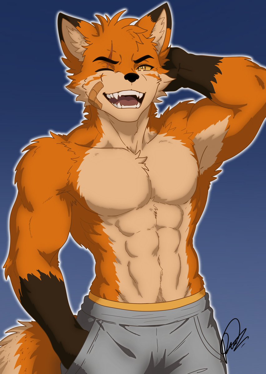 RobArtAttack's tweet photo. Esta es mi primera comisión y aparte un furro, es la primera vez que hago uno 🤓
#furryart
#furry
#fursona
#furryartist
#anthro https://t.co/cTUTVJh2HE