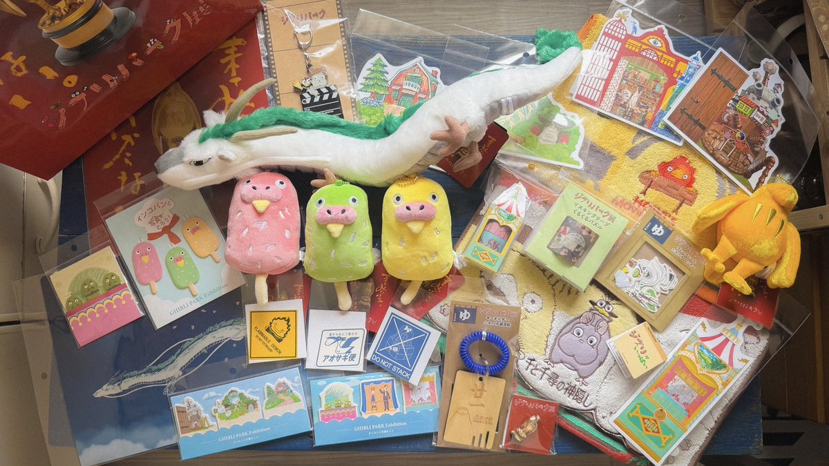 ruha_log's tweet photo. ジブリパーク展in大阪のグッズ達可愛い〜〜ッ https://t.co/BBRk0CIVZ1