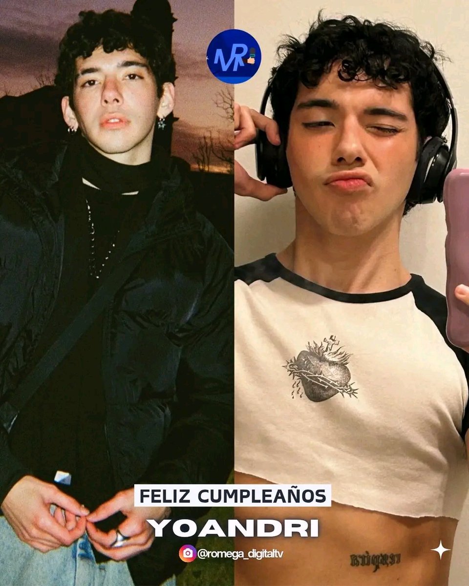 Romega_TV's tweet photo. ¡Feliz cumpleaños, Yoandri! 🥳

#Yoandri celebra su cumpleaños 27, es un cantante y compositor cubano-americano. Saltó a la fama tras participar en la primera temporada de #LaBanda en 2015, así como en La Voz Kids. 

¡Muchas Felicidades! 🎉#lifestyle https://t.co/dsoAZYJ6Aa
