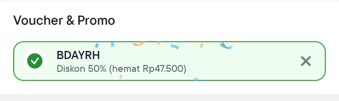 i_m_mortal_'s tweet photo. Blibli Diskon 50% 50k, minbel 50k

untuk produk bertanda Salebration
https://t.co/3s8EW2Ehs9
(minyak goreng, beras, gula, dll tidak termasuk)

rekomendasi produk/toko:
> bisa untuk GrabGifts
50k https://t.co/TxiZq36IqL
grabgifts 100k tidak termasuk
> atau untuk GrabFood
50k https://t.co/NEYyObjQ26
100k https://t.co/zo1bl0uiib
> pengiriman dari Jabodetabek 
https://t.co/2vBwa59qE9
https://t.co/cfo4wsJwbZ
> pengiriman dari Surabaya
https://t.co/peOsxZew53