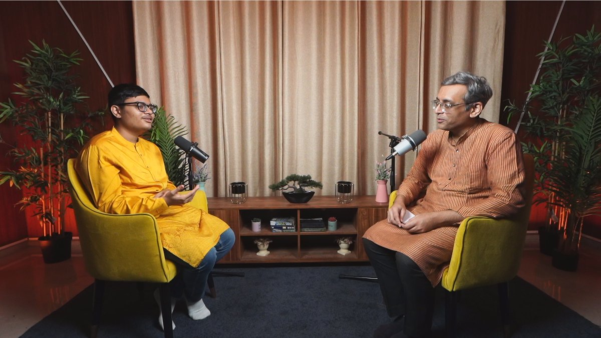 MisraNityanand's tweet photo. PhysCast I

Our viewers spoke, and we listened. Many viewers requested an interview with one of the gold medalists at the 56th International Physics Olympiad (IPhO) 2026, where the Indian team finished first (jointly with Russia, South Korea, China, Kazakhstan, and Taiwan).

We interviewed Mumbai’s Shresth Suraiya, one of the gold medalists, for our first physics podcast yesterday. Prof. Anwesh Mazumdar (Homi Bhabha Centre for Science Education), one of the team leaders at IPhO 2026, had also planned to join us but could not make it due to some last-minute developments. We hope to get him on our channel in the future.

We have released three podcasts on mathematics with mathematics professors and International Mathematical Olympiad (IMO) medalists. This is our first PhysCast, a podcast on physics, after three MathCasts, podcasts on mathematics.

PhysCast I with Shresth Suraiya includes a short whiteboard session by Shresth and a cameo by his mother, Smt. Mita Suraiya. The video, around 90 minutes long, will be released on our YouTube channel in a week.
