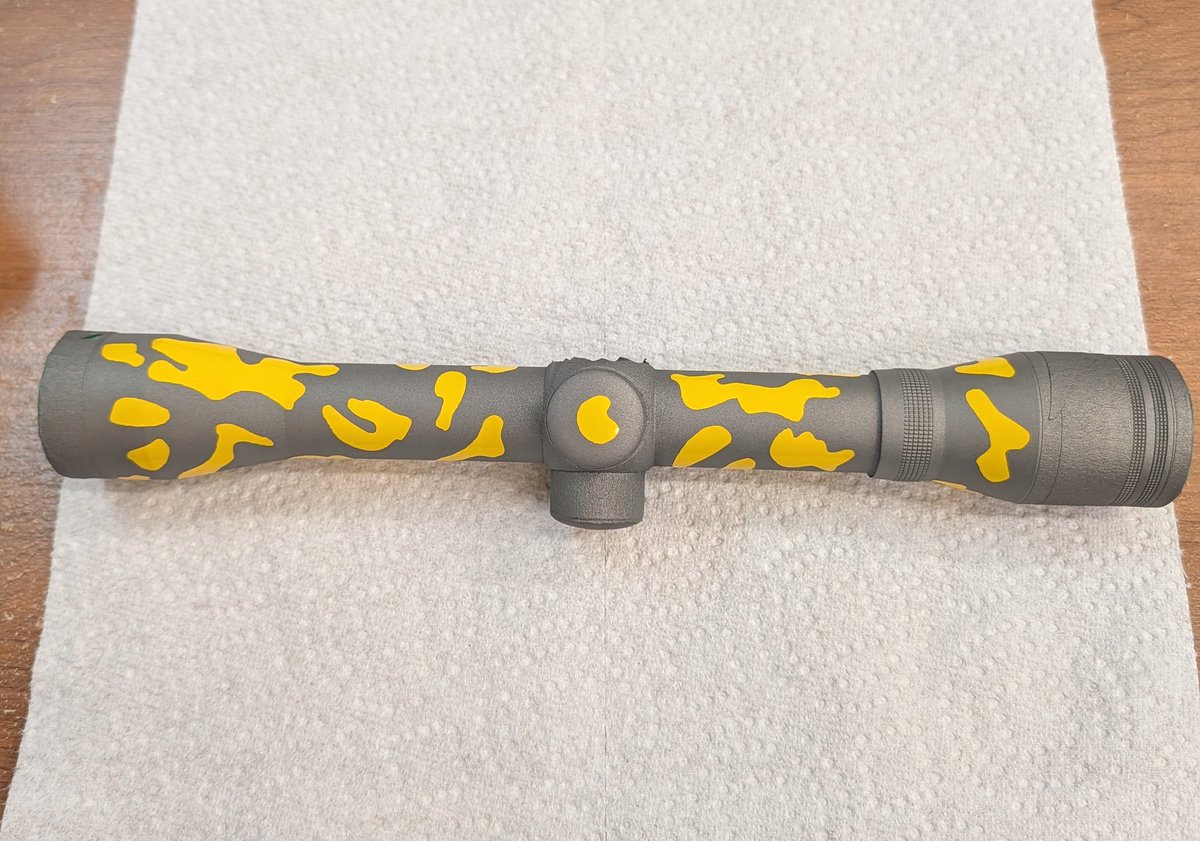 arms_rock's tweet photo. Cerakoting a Ruger rifle scope today 🫟 Affordable Cerakote at Black Rock Arms 🇺🇲 https://t.co/h5uPyL9ahx