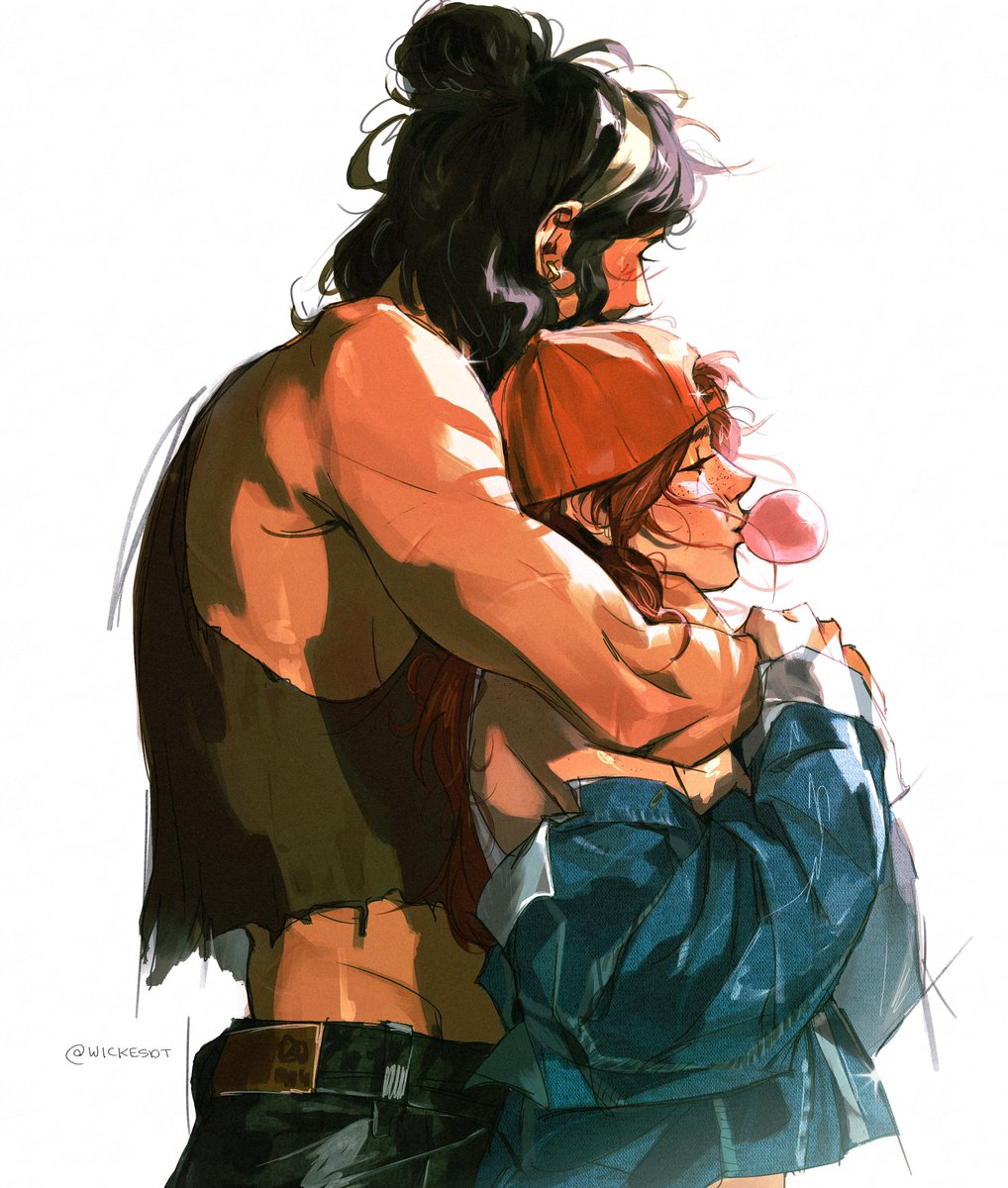 YearningAxe's tweet photo. I want to melt into you like wild honey,
You feel like a summer sun 🦊❤️‍🔥🐰

Thank you so much @wickesdt for this warm &amp; beautiful piece of my girls 🥰💗

#MegAnna #MegThomas #AnnatheHuntress #yuri #butchfemme #DeadbyDaylight #dbdfanart https://t.co/G24CcqDi2c