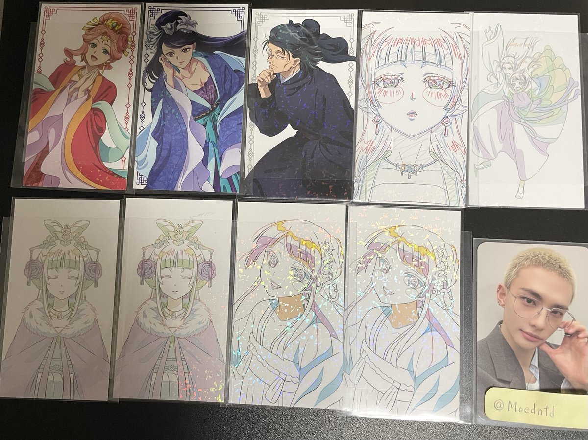 Moedntd's tweet photo. 薬屋のひとりごと展　交換
　ランダムチケット風カード

譲　一枚目

求　壬氏

複数🉑
郵送希望
今更ですが、よろしくお願いします🙇 https://t.co/Av5rWNWLUf