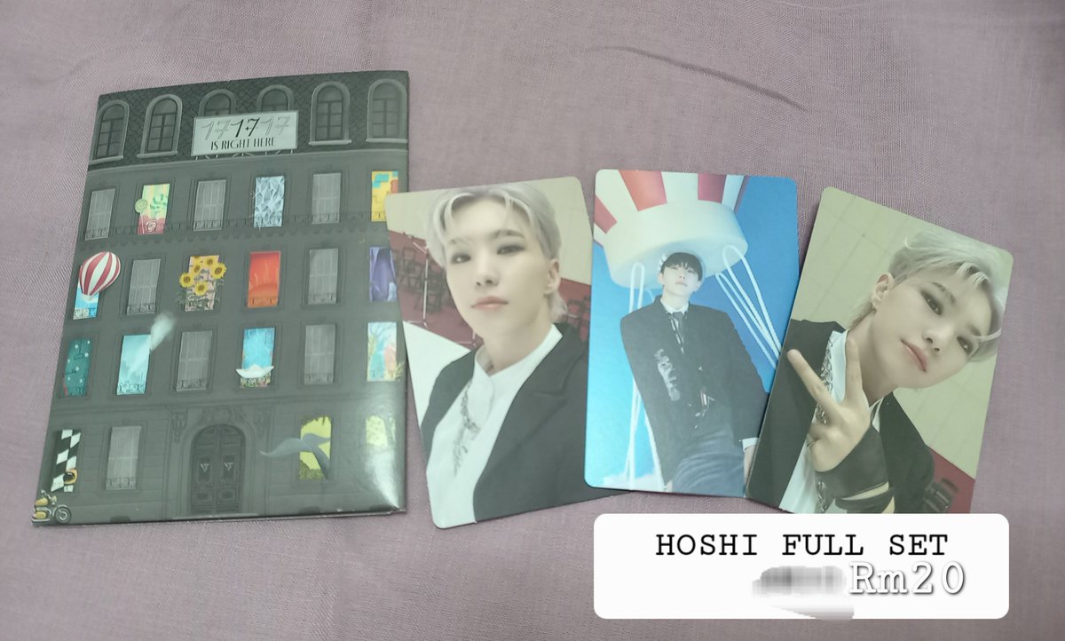 Lostwings61_'s tweet photo. [HELP RT] WTS SVT UNSEALED ALBUM CLEARANCE SALE
17right here weverse ver (hoshi full set)-rm20
Svt heaven with hoshi pc and sticker(no rpc and qr only)-rm10
Meet up at #class17withwonwoo #hozitillforever #svtcse #pasarsvt #pasarseventeen #pasarsvtmy https://t.co/vvFGbQroWn