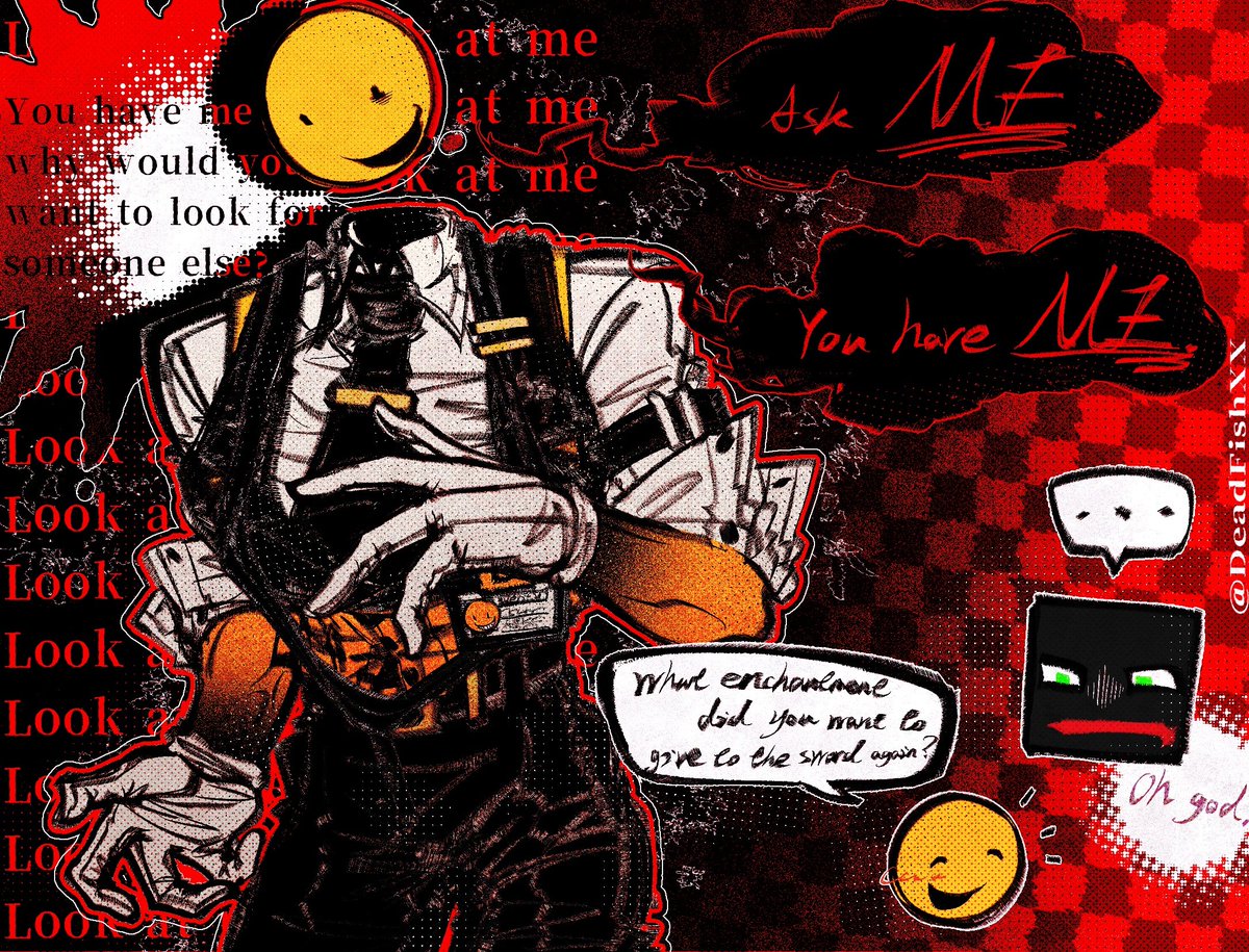 DeadFishXX_000's tweet photo. I drew this.
p2 is an abandoned version
It looks like it could swallow Mob whole in the next second.
#verity #thatmob https://t.co/7xmgDTYx3Z