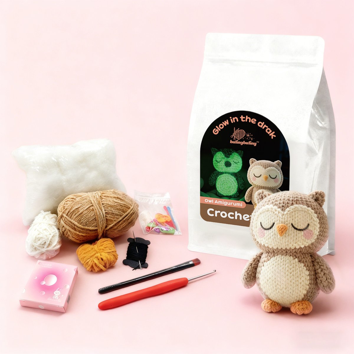 kgo05630's tweet photo. Craft magical glowing owl amigurumi with our all-in-one glow-in-the-dark crochet kit for beginners!

Bulk yarn wholesale inquiry: willy@velve.cn
Shop full kit: https://t.co/YkcjDsHX4V

#GlowInTheDarkCrochet #AmigurumiKit #CrochetForBeginners #HandmadeCraftKit #LuminousYarn https://t.co/io0oxALct7