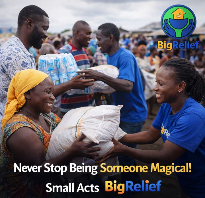 BigReliefcomng's tweet photo. Kindness is Free!
Never Stop Being Someone Magical 
Small Acts BigRelief. https://t.co/5ATJYf876H
