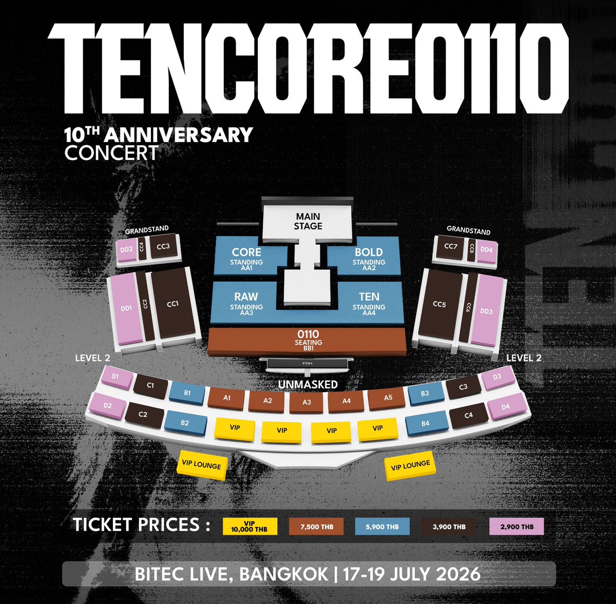 INttfV2's tweet photo. รีวิวการรอ/รันคิว SOUNDCHECK จากวันแรกนะคะ
- บัตรยืน รันคิวด้านนอก(ข้างฮอลล์)ตามปีกข้างที่อยู่
CORE, RAW 
BOLD, TEN 
- บัตรนั่ง ต่อแถวรอหน้าโซน(ประตูซ้าย-ขวา)ในฮอลล์ พอประตูเปิดก็ทยอยเข้าไปได้เลย
 ใครนั่งชั้น 2 ต้องขึ้นบันไดเลื่อนนะ
ดูเวลากันด้วยนะจ้ะ
#TENCORE0110Concert_Day2 https://t.co/Ymf9fxREfO