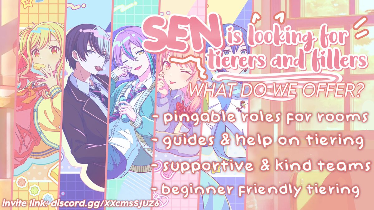 senchaprsk's tweet photo. hihi jpsekai / pjsktwt, world link 3 part 4 will be announced soon, which means SEN has begun to prep for those who plan to tier/fill/mat spend! once again, boosts and engagements are highly appreciated, and thank you for your support 🎹☕️🎈🎀🍧 https://t.co/BNDP48pn4K
