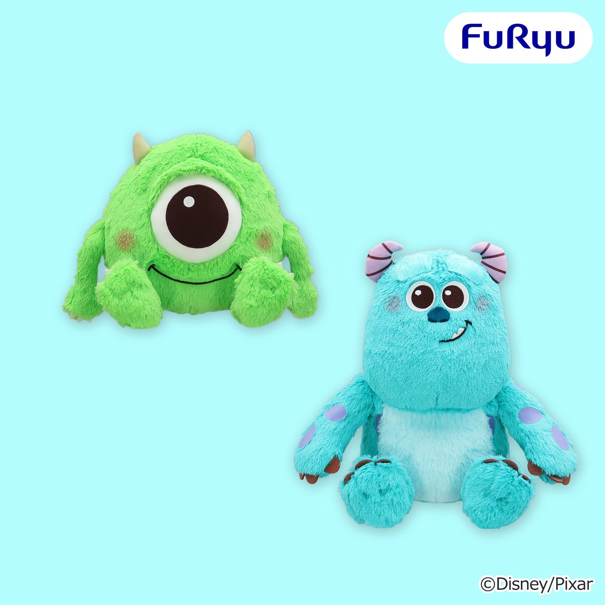 景品情報】 #モンスターズ・インク FukuFuku BIGぬいぐるみが 7月22日