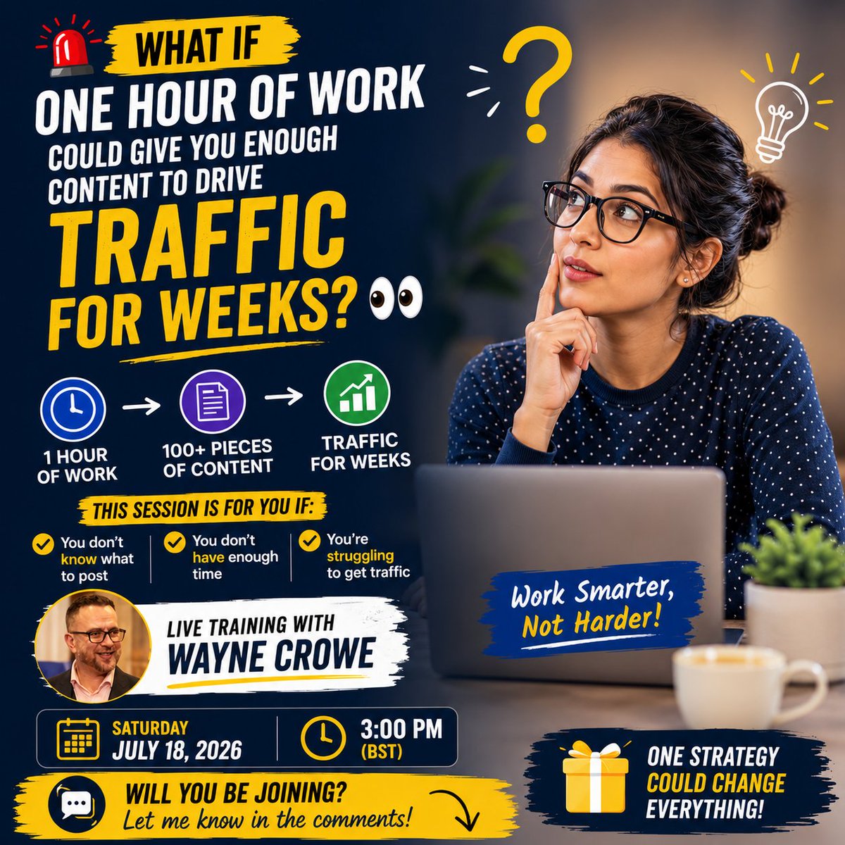 Karan9024643384's tweet photo. Join with me at this live training: 100X Your Traffic In One Session (Anyone Can Do This) https://t.co/aY87ZAepjk
#affiliatemarketing #sidehustle #OnlineBusiness #contentmarketing #trafficgeneration #digitalmarketing https://t.co/jDS7JzWEMH