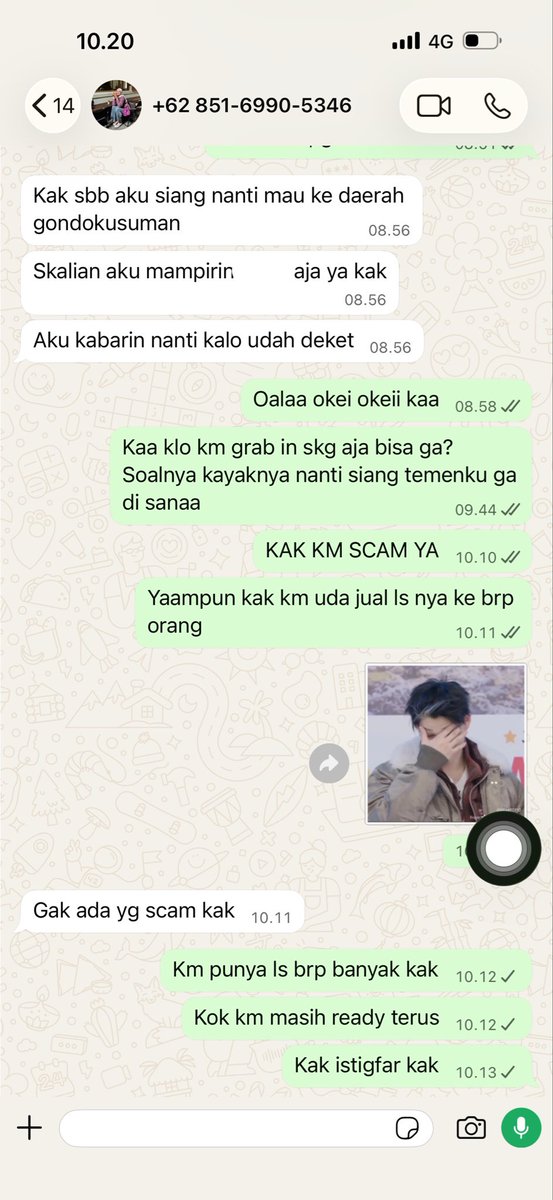Cristhal_JW's tweet photo. PENIPU ENHYPEN LIGHTSTICK VER 2 / ENHYPEN BONG VER 2 
Bantu retweet biar gada yg ketipu lagi 

BCA AN UPI YUNITA 2040705344
Notelp +62 851-6990-5346

Slide terahkir ada org yg beli juga pdhl aku udh payment 

#scam #scamenhypen #scamlightstick #scamwts https://t.co/lrB5betusK