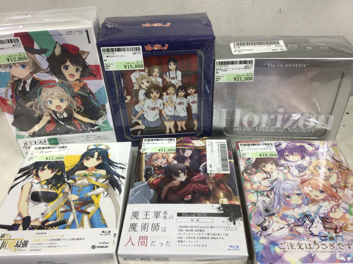 高額アニメ、特撮DVDお買取りさせて頂きました！ ショーケースにて展開