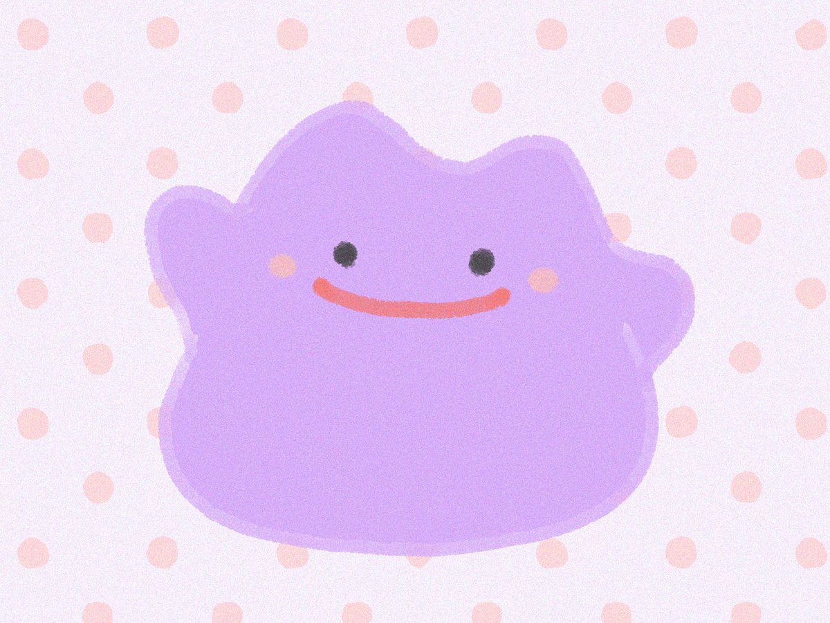 DQnuma's tweet photo. 昨日アニポケ見た後から「メタモン可愛い😭」botになってる🥲
思わず、初めてポケモンの絵を描いてしまった https://t.co/Iyh4AJ7L8f