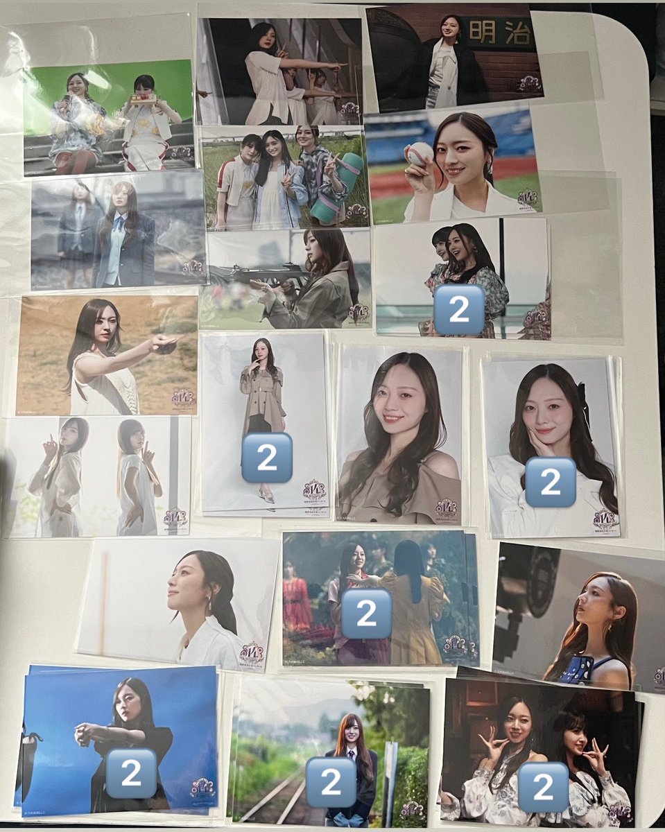 wang__zi0306's tweet photo. 梅澤美波　卒業　生写真　交換
重複している分です
60種類コンプ目指してます。
あと11種類交換お願いします。
重複分載せていただけるとありがたいです
よろしくお願いいたします🙇‍♀️ https://t.co/rCMaBVNOLl