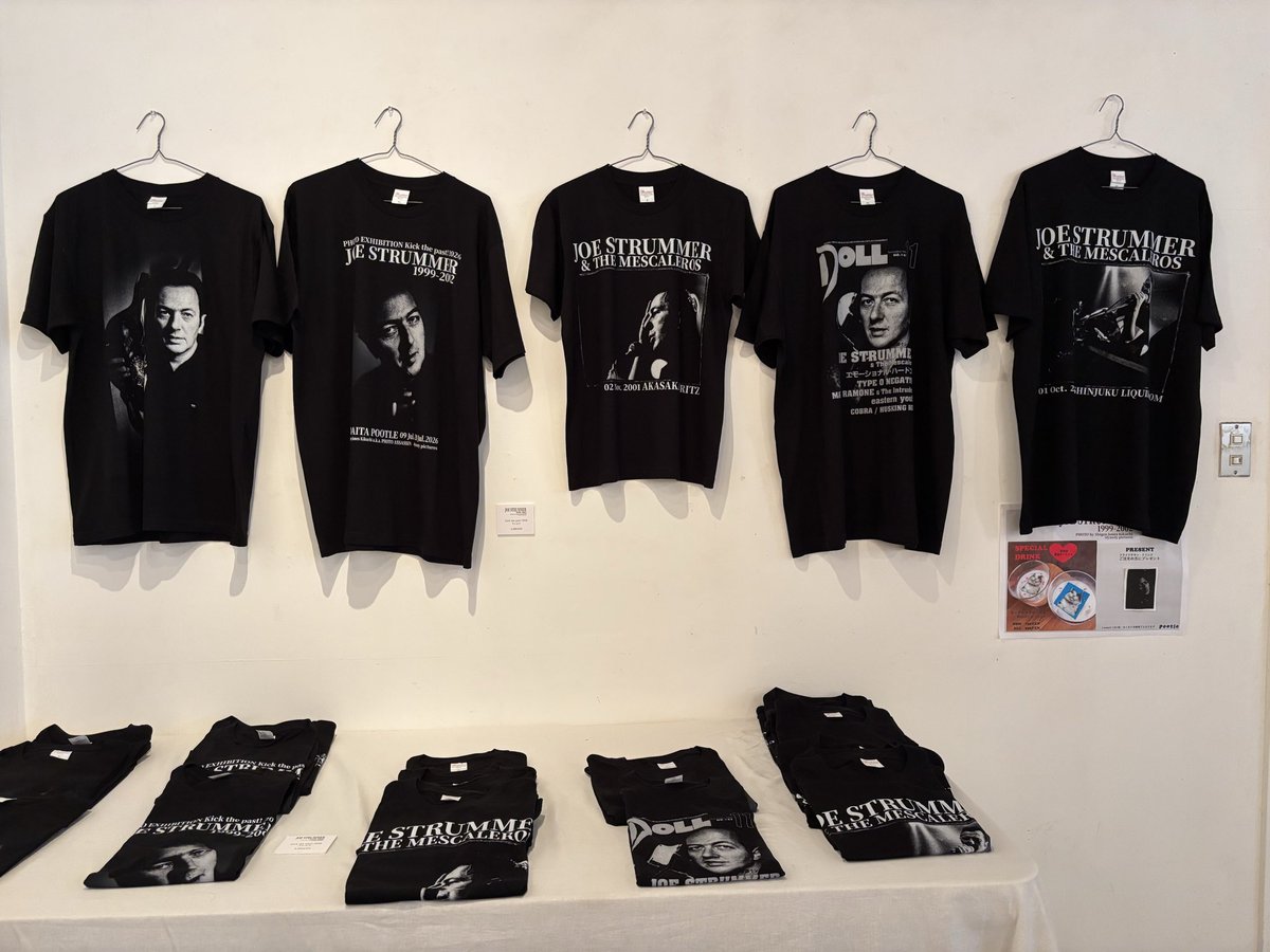 Photo Exhibition “kick the past! 2026” JOE STRUMMER 1999–2002 展示