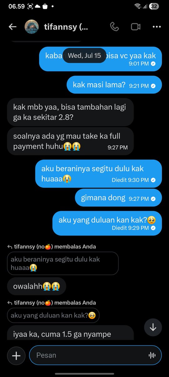 bibirnyahwanghj's tweet photo. ❗️PENIPU JUAL IPHONE❗️
hati-hati sama akun ini, dia sering banget ganti usname nya, awalnya minta transfer 50% dari harga jual, dan bilang bakal vc in unit nya tapi dengan banyak alasan dan akhirnya ngilang.
akun nya: tifannsy @kookjung56 
no rek: 008401319026503 a.n yadi heryadi https://t.co/Ib7ltEbPJT