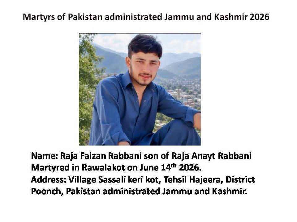 KashmirspeaksO's tweet photo. Kashmiri youths martyred after being hit by bullets fired by Pakistani forces.💔🥲
@AJEnglish @BBCUrdu @HamidMirPAK @ImranRiazKhan https://t.co/TaDIkNwJy7