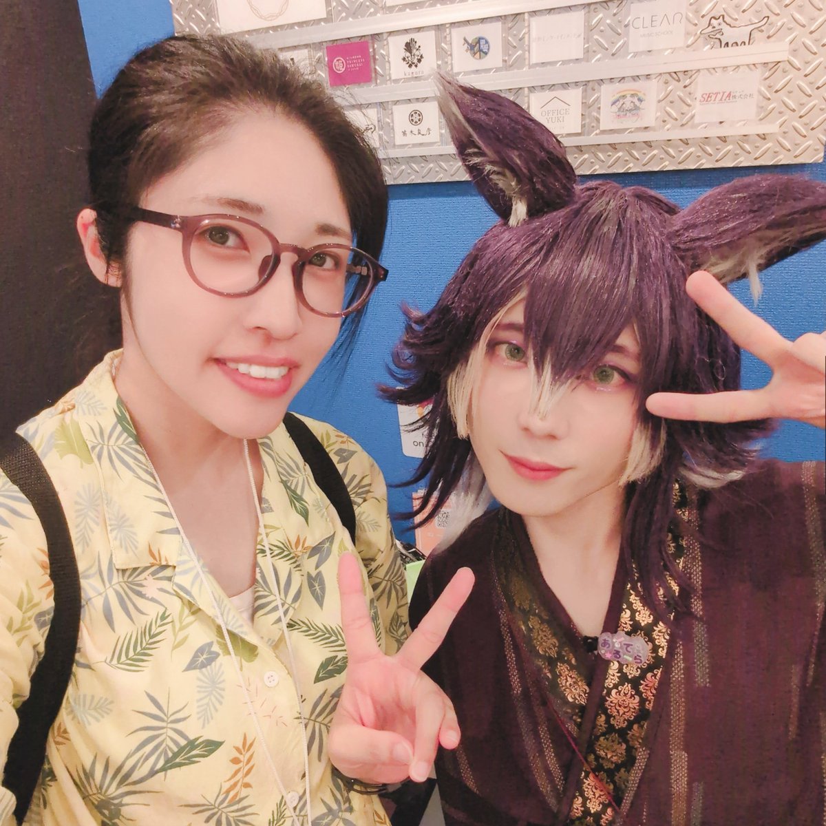 haruto0712's tweet photo. #ペテルの休憩所
#ELEVENBASE
ちょちょっと顔出し&涼みに来た〜
タロット気になってたけど
時間決まってたのね〜残念💦
また機会があればちゃんとチェックしなきゃだ!
そして皆さん快くツーショットしてくれて嬉しかったです! https://t.co/mbytVv5g2M